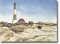 Fire Island Light print